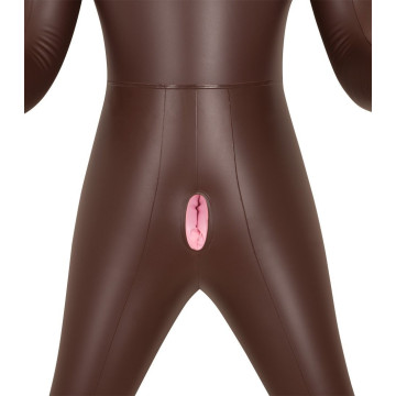 Bambola Gonfibile colore scuro African queen