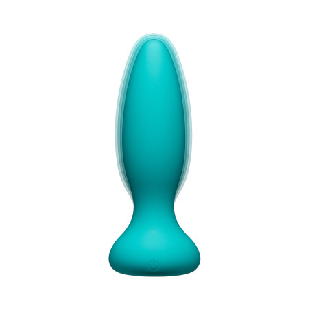 Vibe adventurous Plug azzurro  in silicone 10 funzioni