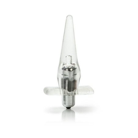 Plug vibrante stimolatore trasparente