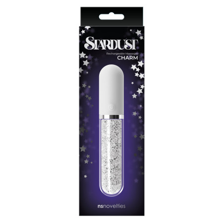 Vibratore Stardust Posh white max charm