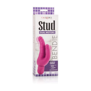 Vibratore doppio stud pink...