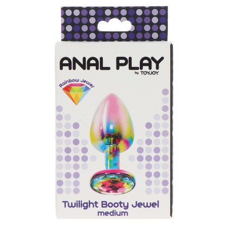Plug anale in metallo Twilight Booty Jewel Medium