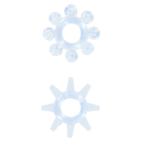 Anello fallico kit Power Stretchy Rings 2pcs