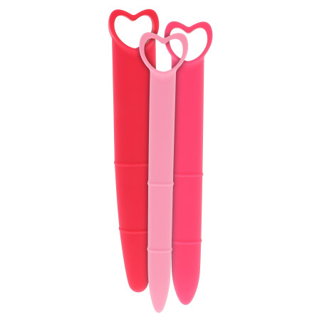 Silicone vaginal dilators