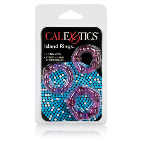 kit Anello fallico Island Rings pink 3 pz