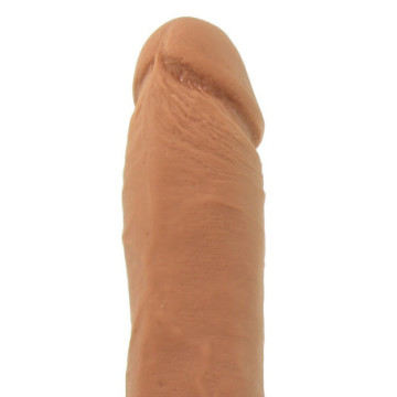 Vibratore Realistico vibating 8 caramel perfect the D