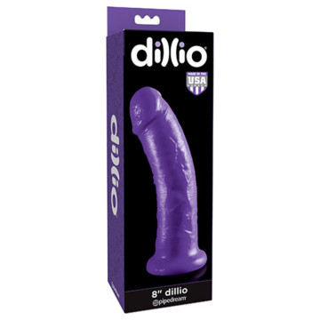 Fallo anale vaginale realistico dillio 8 large viola