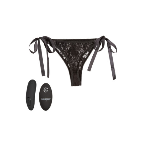 Perizoma in pizzo con vibratore Remote Control Lace Thong Set