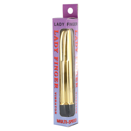 Vibratore classico oro Ladyfinger Mini Vibrator