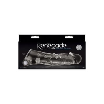 Guaina Prolunga Fallica per pene realistica Trasparente con vibrazione