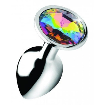 Anal Rainbow Gem Butt Plug...