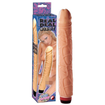 Vibratore realistico maxi Fallo vibrante grande the giant flesh Dildo