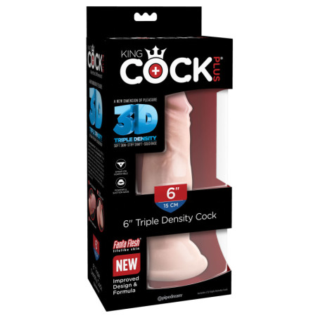 Fallo piccolo Triple Density Cock 6 Inch