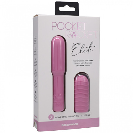 Vibratore rosa Pocket Rocket Elite