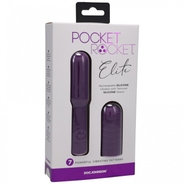 Vibratore viola Pocket...