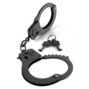 Manette costrittivo bondage nero cuffs designer black