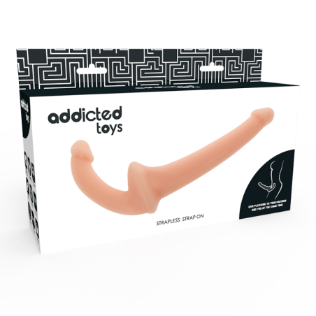 ADDICTED TOYS - Dildo Doppio Strap on Senza Supporto Naturale