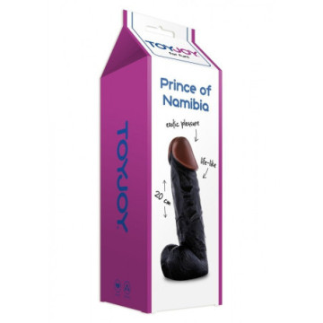 Fallo vaginale realistico dildo maxi cock pene finto prince of namibia