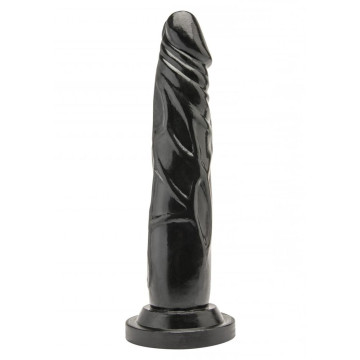 Fallo con ventosa realistico dildo vaginale nero cock 7