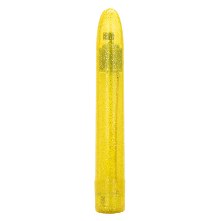Vibratore classico giallo Sparkle Slim Vibe
