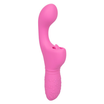 Vibratore rosa con lingua...