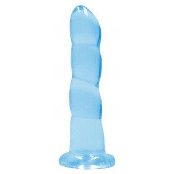 Dildo blu con ventosa Non...