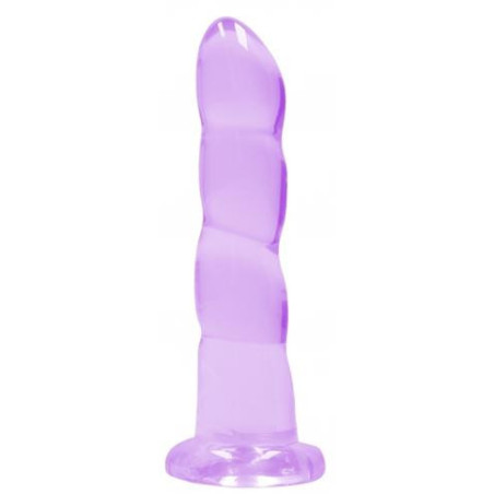 Dildo viola con ventosa Non Realistic Dildo Suction Cup -17 cm