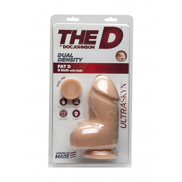 Dildo grosso chiaro dual...