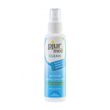 Spray pulitore sanificatore intimo detergente pjur med clean 100 ml