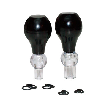 Stimolatore succhia capezzoli con risucchio fetish fantasy nipple erector  set