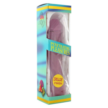 Fallo realistico in jelly dildo vaginale anale morbido flessibile sex toys plesasure