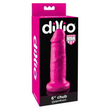 Fallo Chub 6 Inch dillio pink