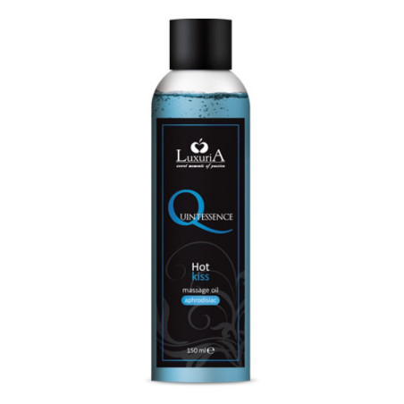 Quintessence massage oil hot kiss olio da massaggio afrodisiaco