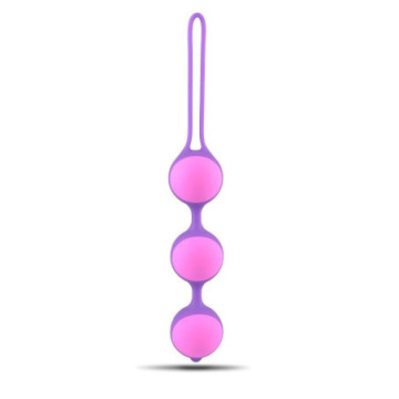 Palline vaginali vibranti geisha kegel sex toys massaggiatore stimolatore balls triple purple