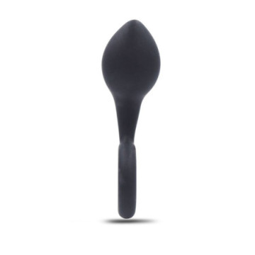 Plug anale dildo nero in silicone the black baloon fallo stimolatore butt