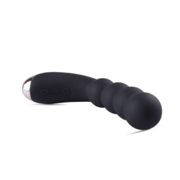 Vibratore per punto G dildo vibrante fallo vaginale flex pearls ricaricabile