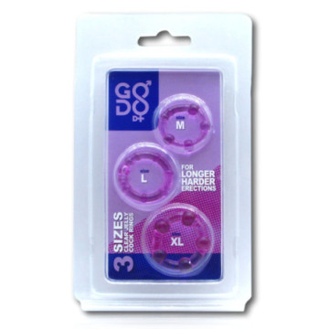 Set anelli fallici 3 pz...