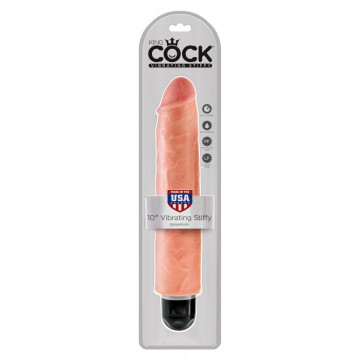 Vibratore realistico maxi grande big king cock dildo fallo anale vaginale impermeabile 10 flesh