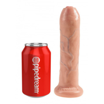 Dildo Fallo realistico vaginale con ventosa king cock uncut cock 6 flesh