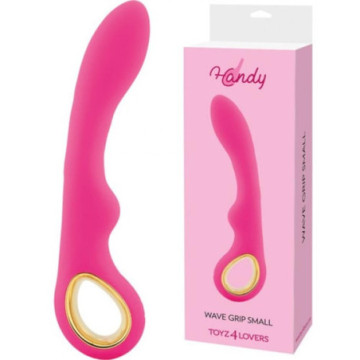 Vibratore vaginale in silicone dildo ricaricabile vibromassaggiatore fallo vibrante realistico rosa