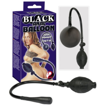 Fallo anale gonfiabile black anal balloon