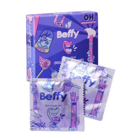 Barriera orale oral beffy dam dental 2pz