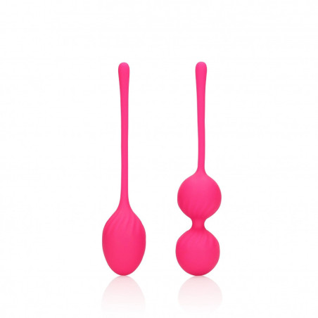 Plline vaginali 2 Piece Thumping Kegel Ball Set Wild Strawberry