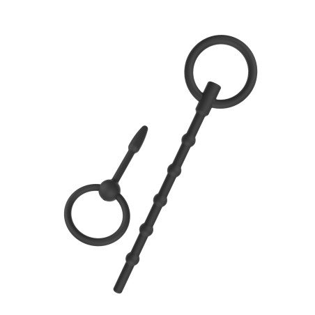 Dilatatore uretrale Penis Plug Set Large 2 pcs