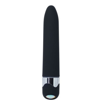 Vibratore sex toys vaginale nero stimolatore fallo vibrante black slim