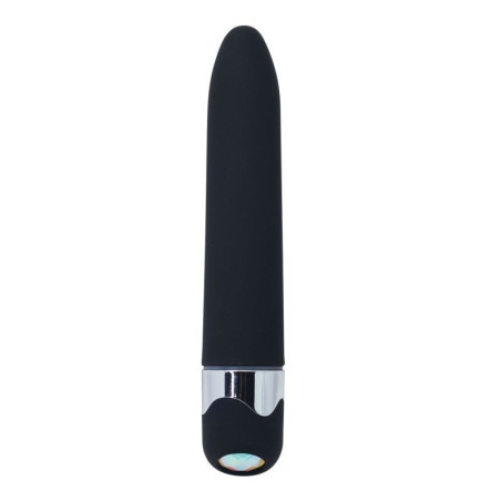 Vibratore sex toys vaginale nero stimolatore fallo vibrante black slim