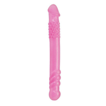 Fallo Vaginale realistico doppio dildo anale cock pink mini sex toy donna