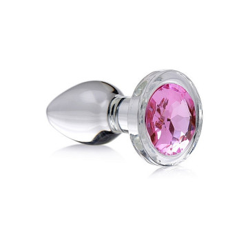 Plug anale Pink Gem Glass...