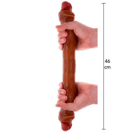 Fallo realistico doppio real skin ToyJoy 46 cm