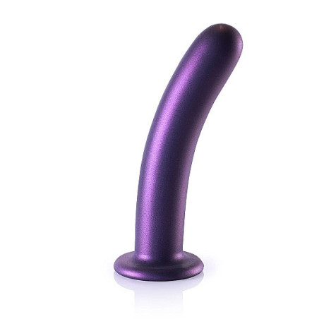 Dildo vaginale con ventosa Smooth G-Spot Dildo 7'' / 17 cm Purple